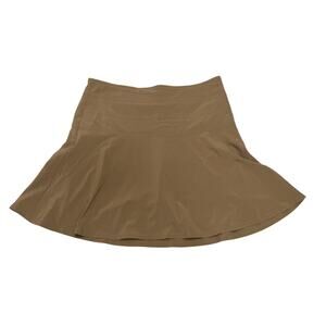 Athleta Everyday Mini Skort Womens 6 Athleisure Activewear Tennis Golf Tan